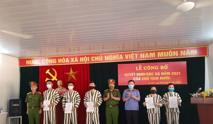 Viện KSND TP Hà Nội kiểm sát việc thực hiện Quyết định đặc xá của Chủ...